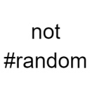 :not_random: